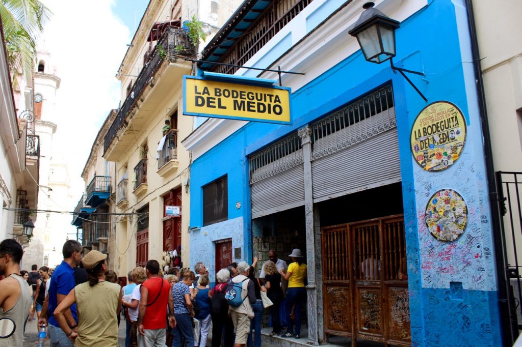 La Bodeguita del Medio in Old Havana was a favorite hangout place of Ernest Hemingway in Cuba - Passports and Spice