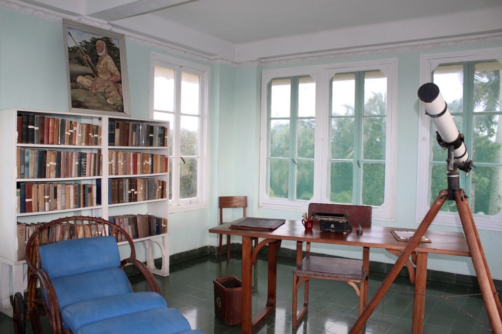 Tower room at Finca Vigia, Hemingway's property in Cuba - Passports and Spice