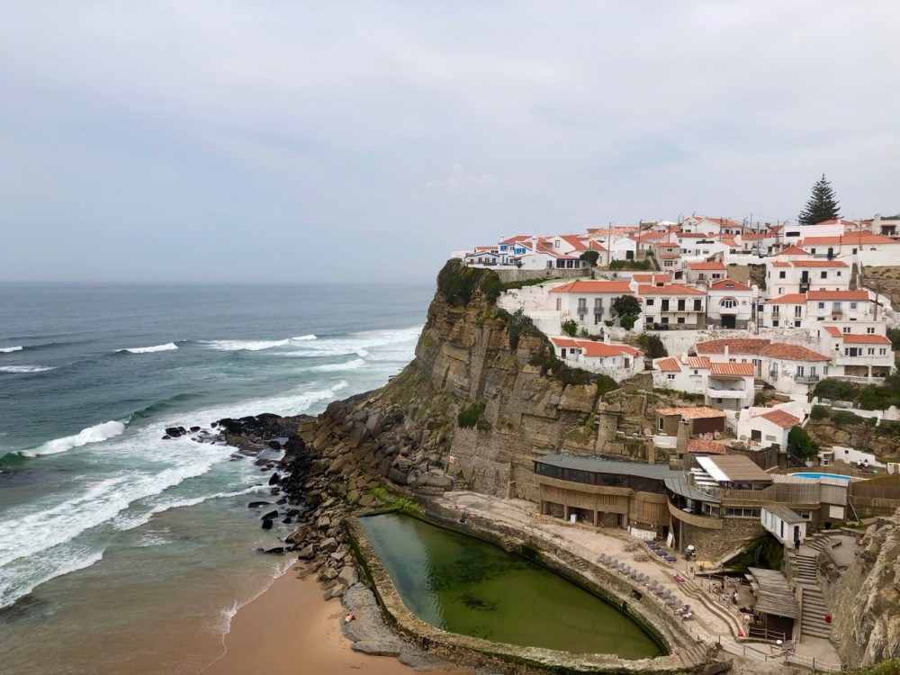Azenhas do Mar is one of the most picturesque seaside towns in Portugal - Passports and Spice