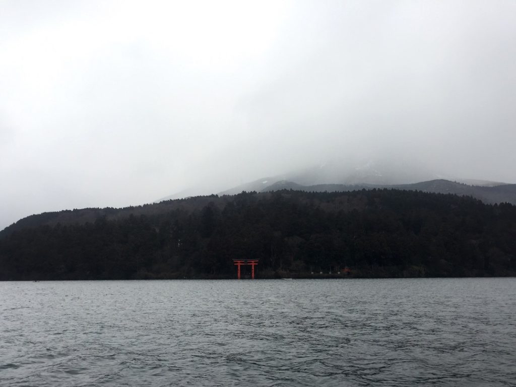 Cruising on Lake Ashinoko - Passports and Spice