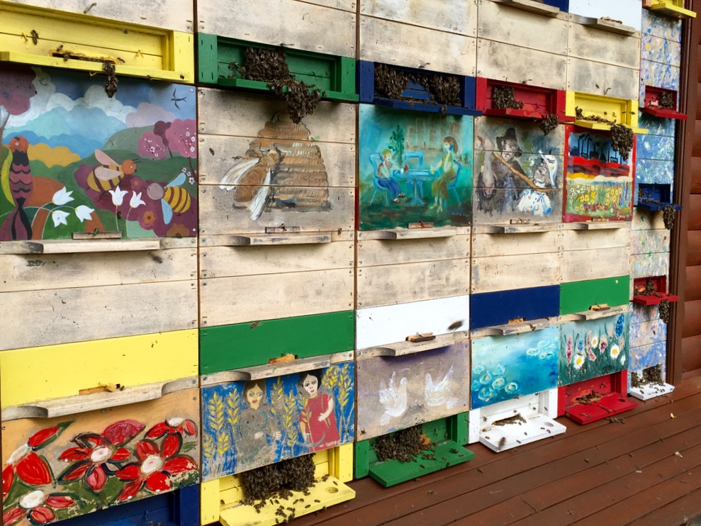 Beehive Folk Art in Slovenia - Passports and Spice